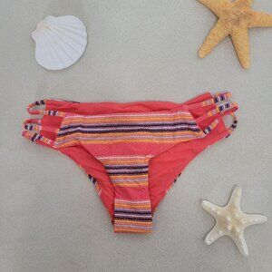 RIP CURL One Piece Swimwear Bottom Size Small Orange Color